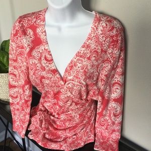 Ann Taylor wrap around top